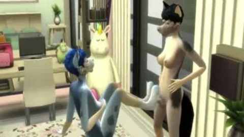Futanari Furry anime - Dog Futanari And Rabbit girl