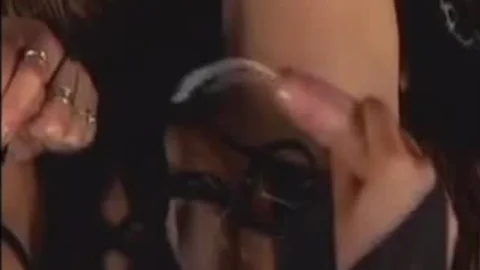 breasty blonde tranny mama shoots gigantic Load!