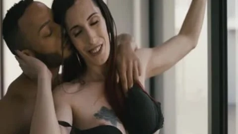 Transbabe Melanie Brooks Boyfriend fucks Her chocolate hole So admirable