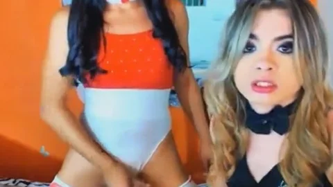 tasty lady-man Enjoys penis sucking