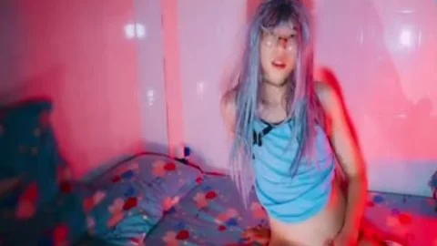 delicious oriental Sissy Masturbate