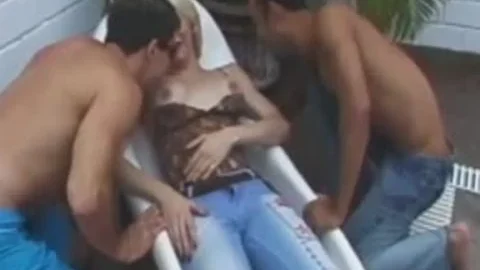 Spit Roast A yummy sheboy With Your superlatively admirable friend