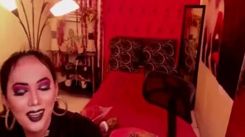 Magnificent tranny Masturbating Wildly