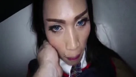 Horny asian college girl wishes pussy sex
