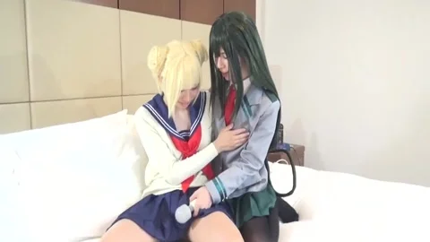 [PCL036] Toga And Tsuyu Cosplay Trap poke