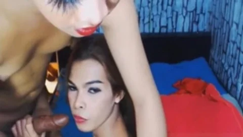 asian shemales Smoking before Hard butthole
