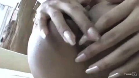 giant 10-Pounder TEENAGE asian trannies STROKIN 1 - Scene 4
