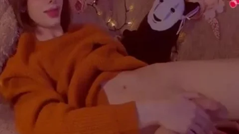 enchanting shemale playgirl Shows Her Hard 10-Pounder