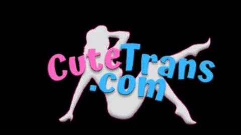 sleazy filthy tranny Inserts fake penis In Her booty