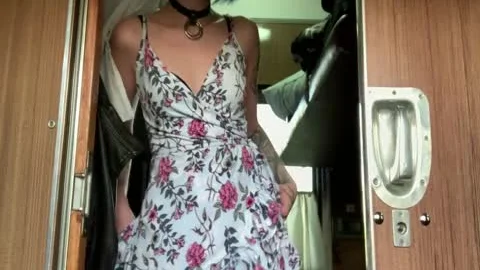 tgirl hammered Girlfriend In The train while No One Sees