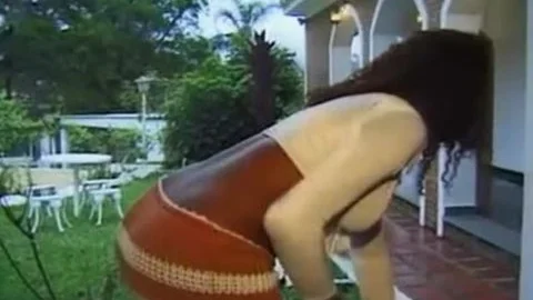 Lady With humongous ass With A man