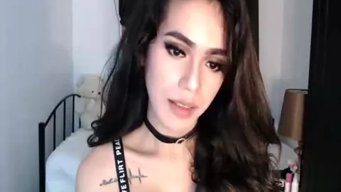 yummy Colored Eyed TS Camming three