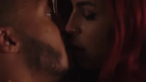 lascivious Ts Rubi Maxim ass opening Bounces On A large dark penis