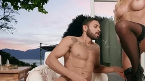 TransAngels - Blowjobs with Ivan Bueno & Paty Cameron