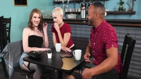 Recruiting Our tasty Trans friend Izzy Wilde For A kinky 3-Way