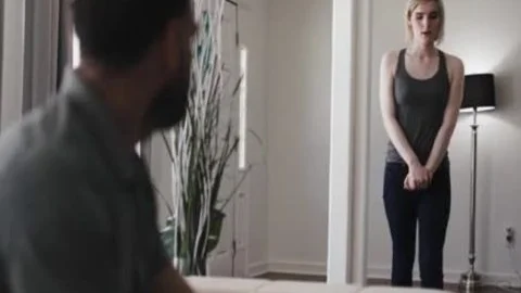 TS Ella Kissed And Gently Grabs The 10-Pounder Of Her Ex-stepdad Ricky