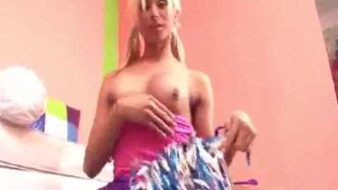 blond Brazilian TS t-girl Hooker get unfathomable booty slam By youthful boy