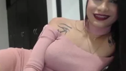 naughty enormous love muffins Ladyboy Teasing On cam