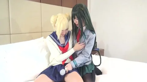 [PCL036] Toga And Tsuyu Cosplay Trap poke