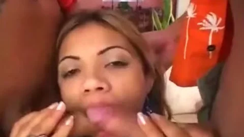 gorgeous threesome: Free ladyboy Porn clip scene 9f
