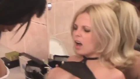 brunette tranny plowing blonde chick Watch Part