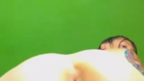 sleazy tranny Playing Her Gaped ass