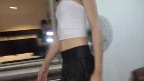 Bangkok Ladyboy Showcases cock For Marriage