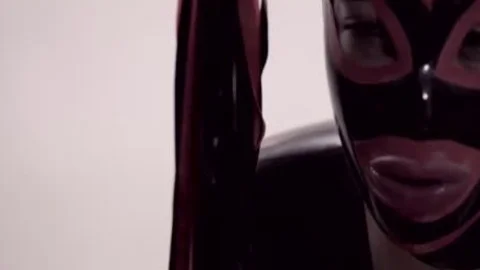 ebon shemale In Latex
